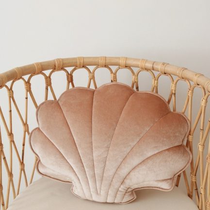 Coussin coquillage, Beige perle, Moi Mili